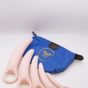 How to use vaginal dilators for tight pelvic floor treatment for gender-affirming care and pain relief.